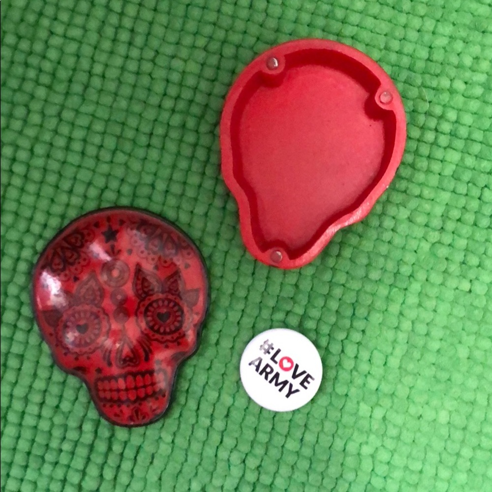 Red Skull  Jewelry Box